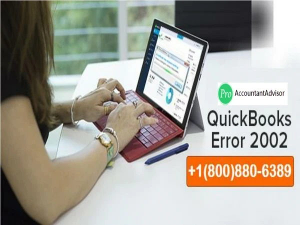 Tips to Address the QuickBooks Payroll Error 2002: Step-by-Step Solution
