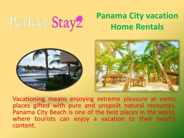 Panama City vacation Home Rentals