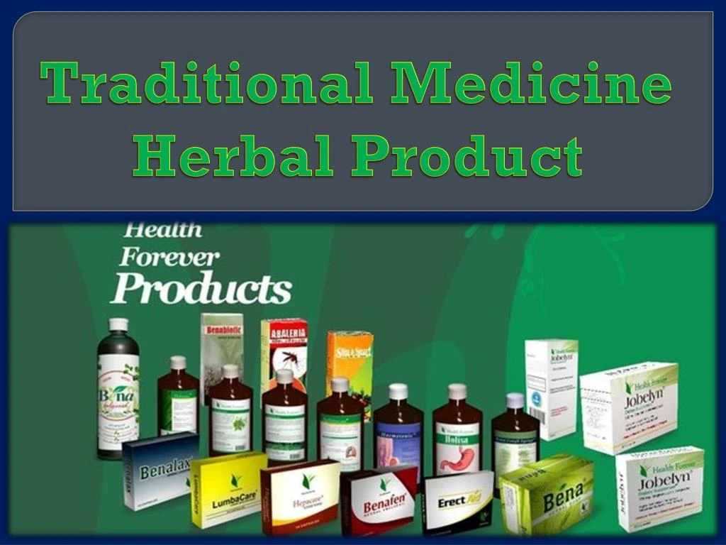 traditional medicine herbal product