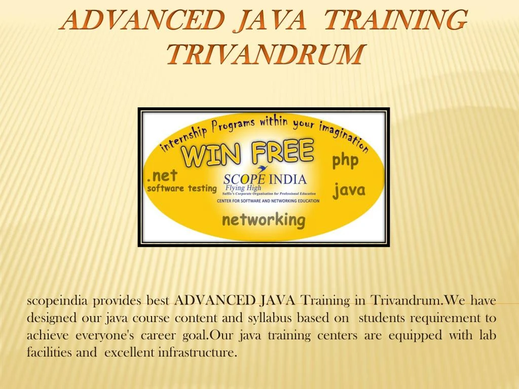 advanced java training trivandrum