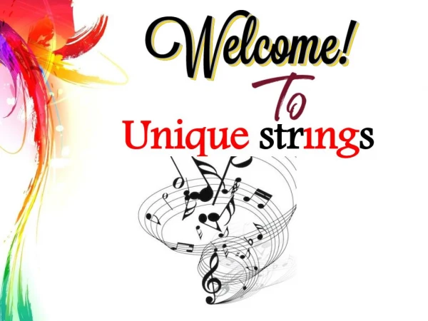 Popular Musical organiser | Unique string