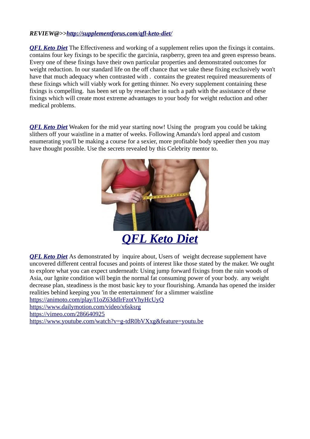 review@ http supplementforus com qfl keto diet
