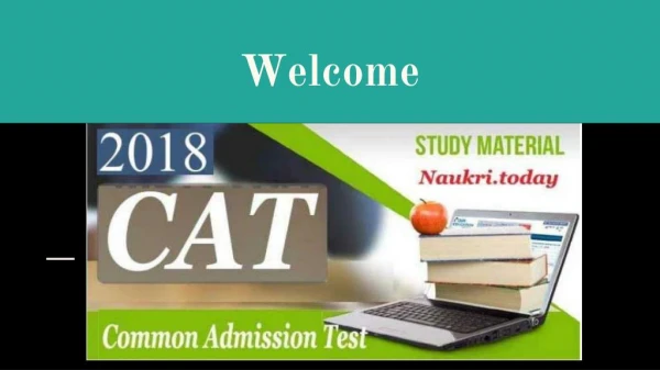 Download CAT Syllabus 2018 PDF - Common Admission Test Exam Pattern 2018