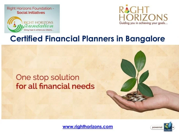Certified Financial Planners in Bangalore