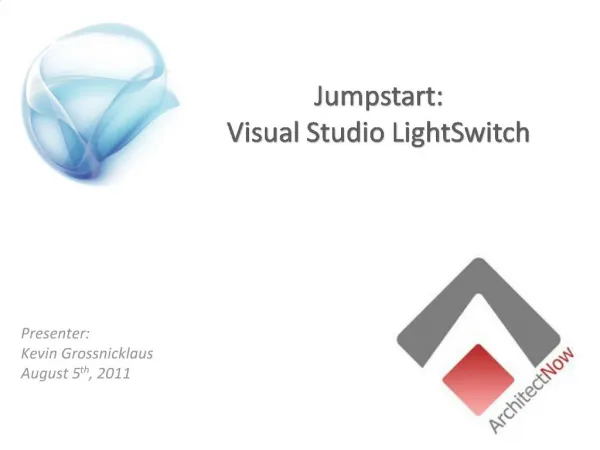 Jumpstart: Visual Studio LightSwitch