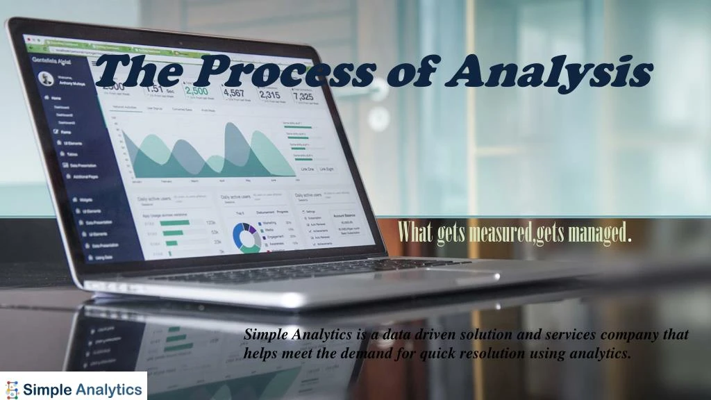 the process of analysis