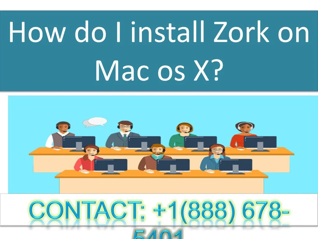 how do i install zork on mac os x