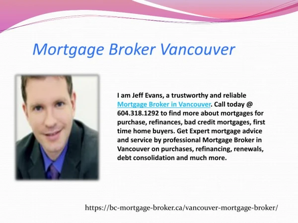 Mortgage Broker in Vancouver