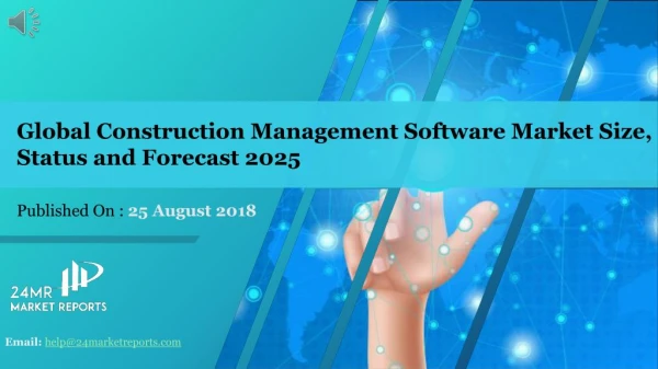 Global Construction Management Software Market Size, Status and Forecast 2025
