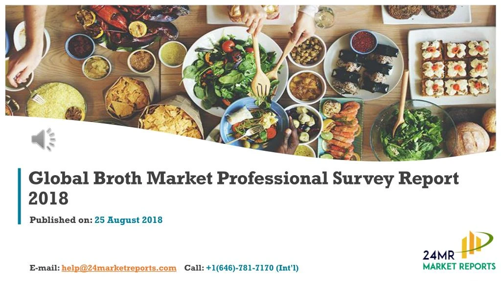 global broth market professional survey report 2018