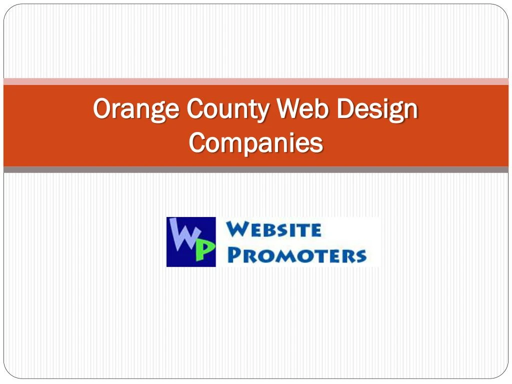 orange county web design companies