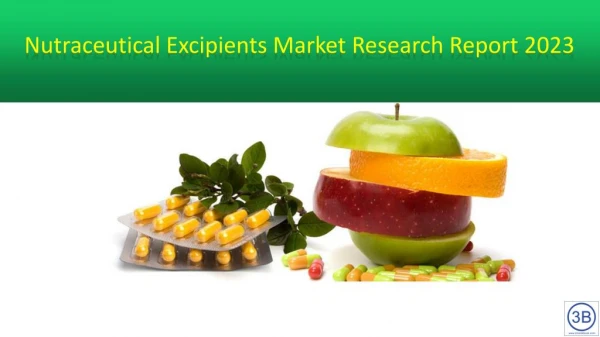 Nutraceutical Excipients Market Research Report 2023