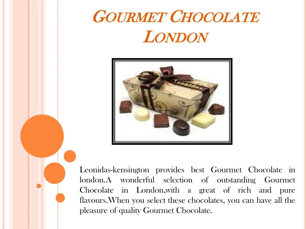 gourmet chocolate london
