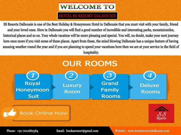 Luxury Hotel in Dalhousie