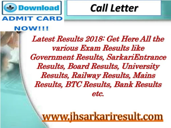 call letter