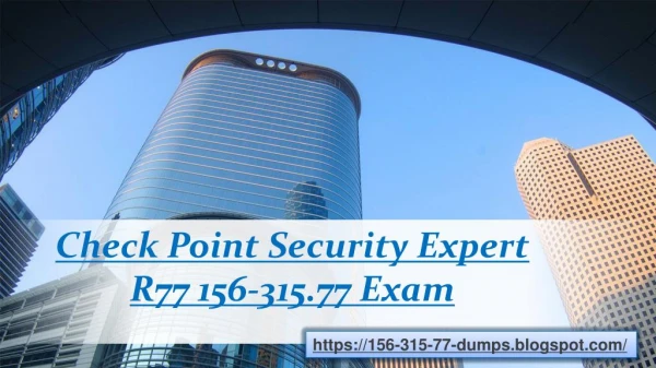Exact Free CheckPoint Exam 156-315.77 Dumps-156-315.77 Real Exam Questions Answers