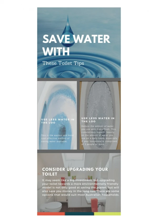 Save Water with These Toilet Tips