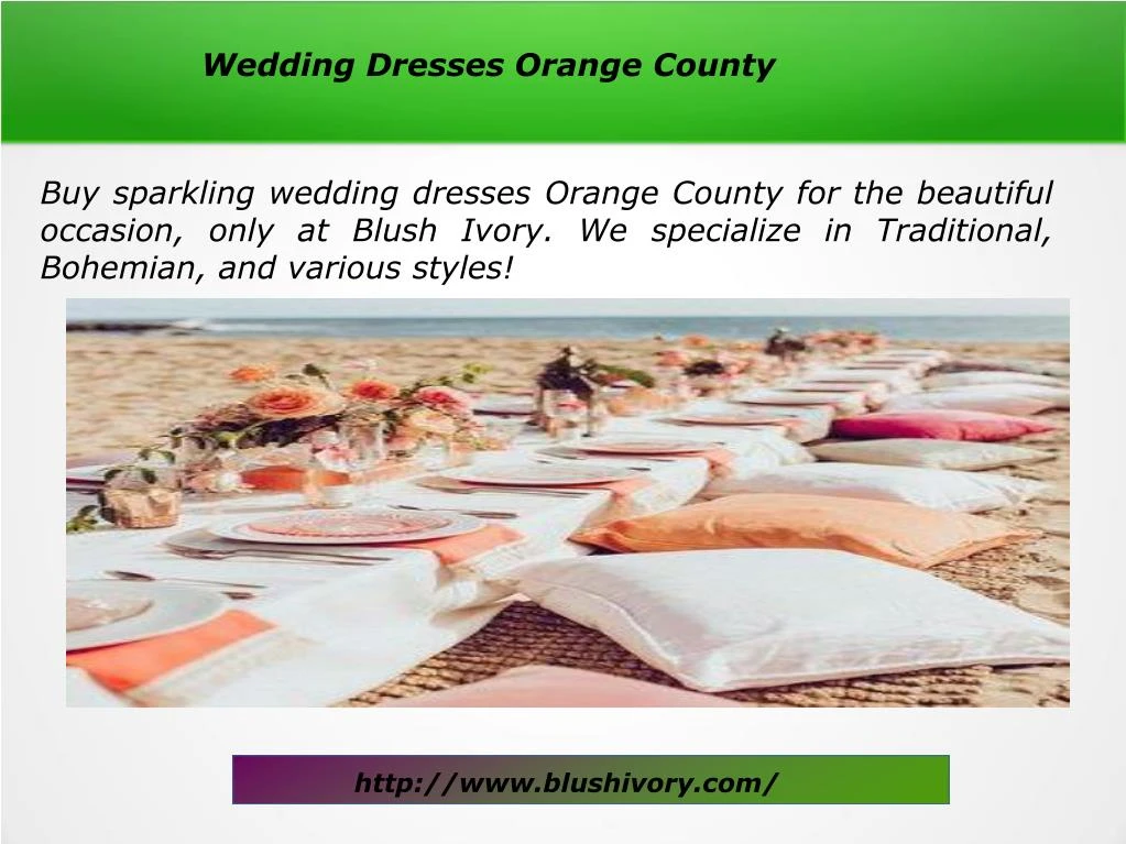 wedding dresses orange county