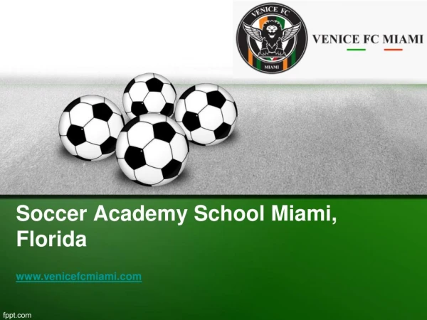 Soccer Academy School Miami, Florida - www.venicefcmiami.com