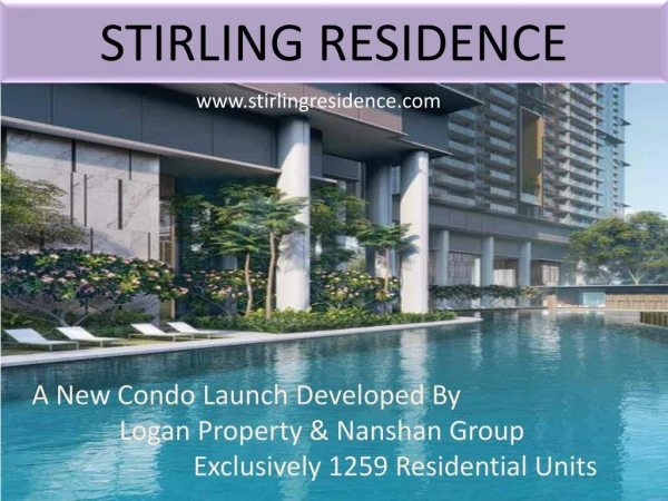 New Condo Launch - Stirling Residence