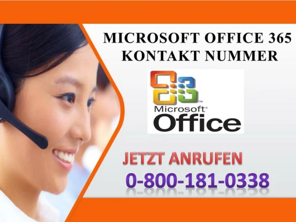 Wie kÃ¶nnen Sie Office Office-Probleme mit MS Office 365 Kontakt Nummer 0800-181-0338 leicht lÃ¶sen?