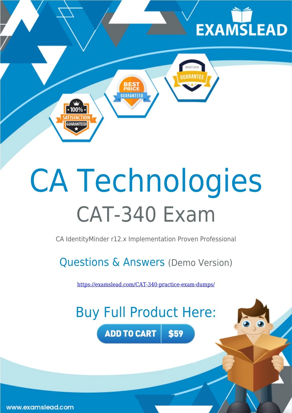 ca technologies cat 340 exam