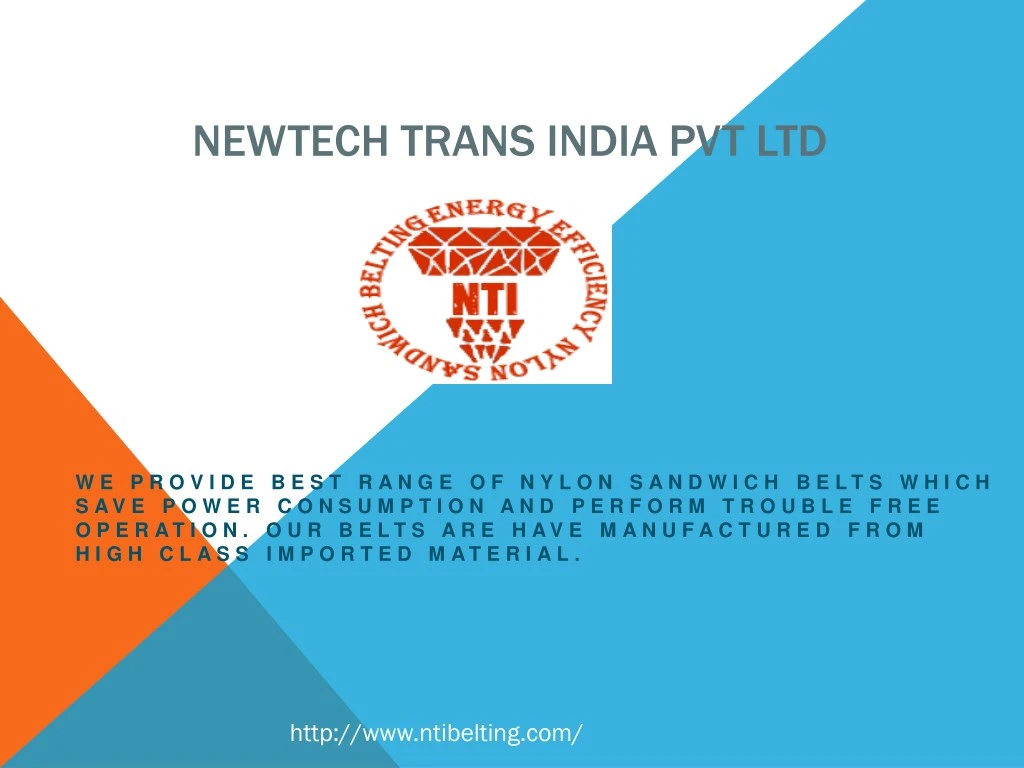 newtech trans india pvt ltd