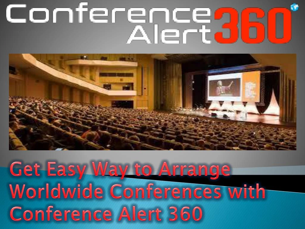 get easy way to arrange worldwide conferences