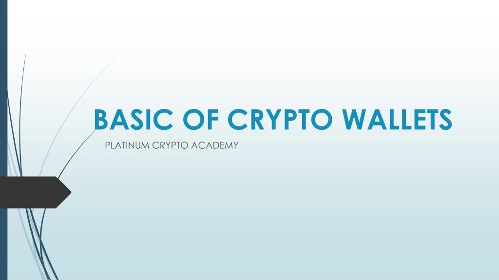 basic of crypto wallets