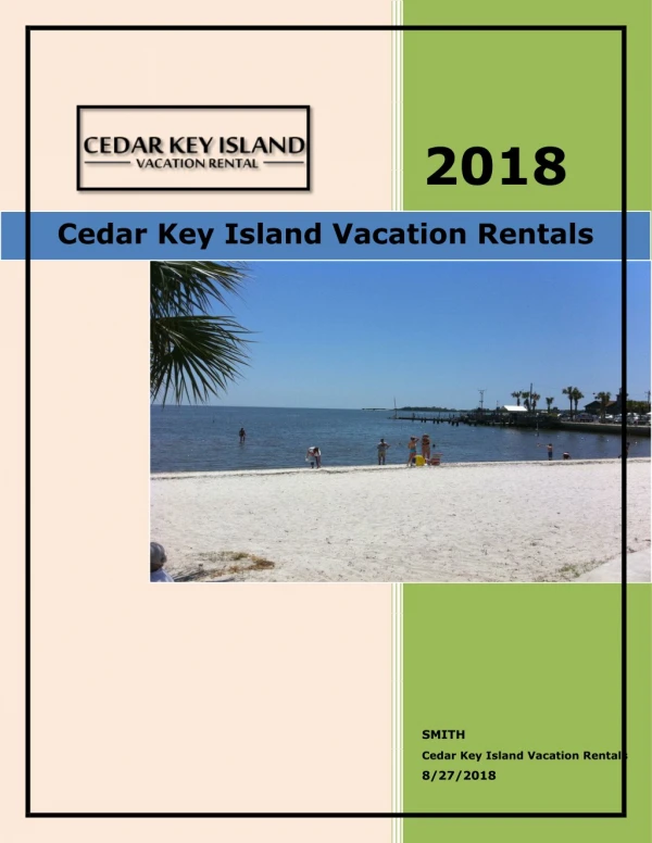 Cedar Key Island Vacation Rentals