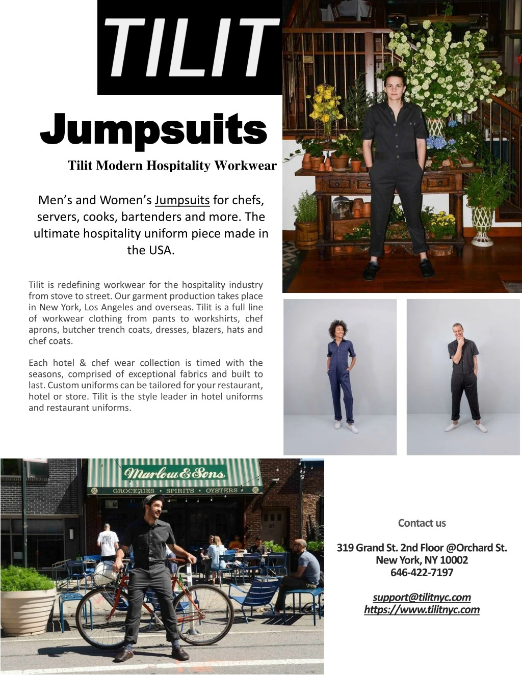 jumpsuits jumpsuits tilit modern hospitality