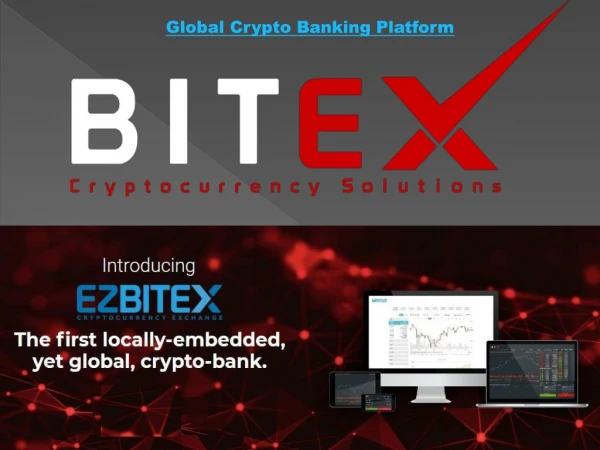 Global Cryptocurrency Bank - Bitex.global!