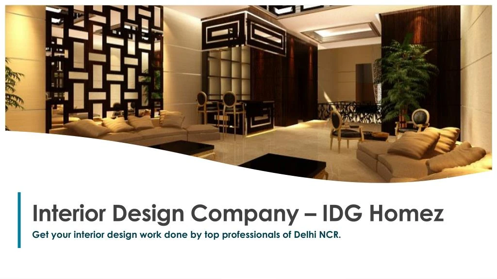 interior design company idg homez