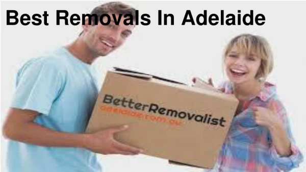 Great Removals In Adelaide