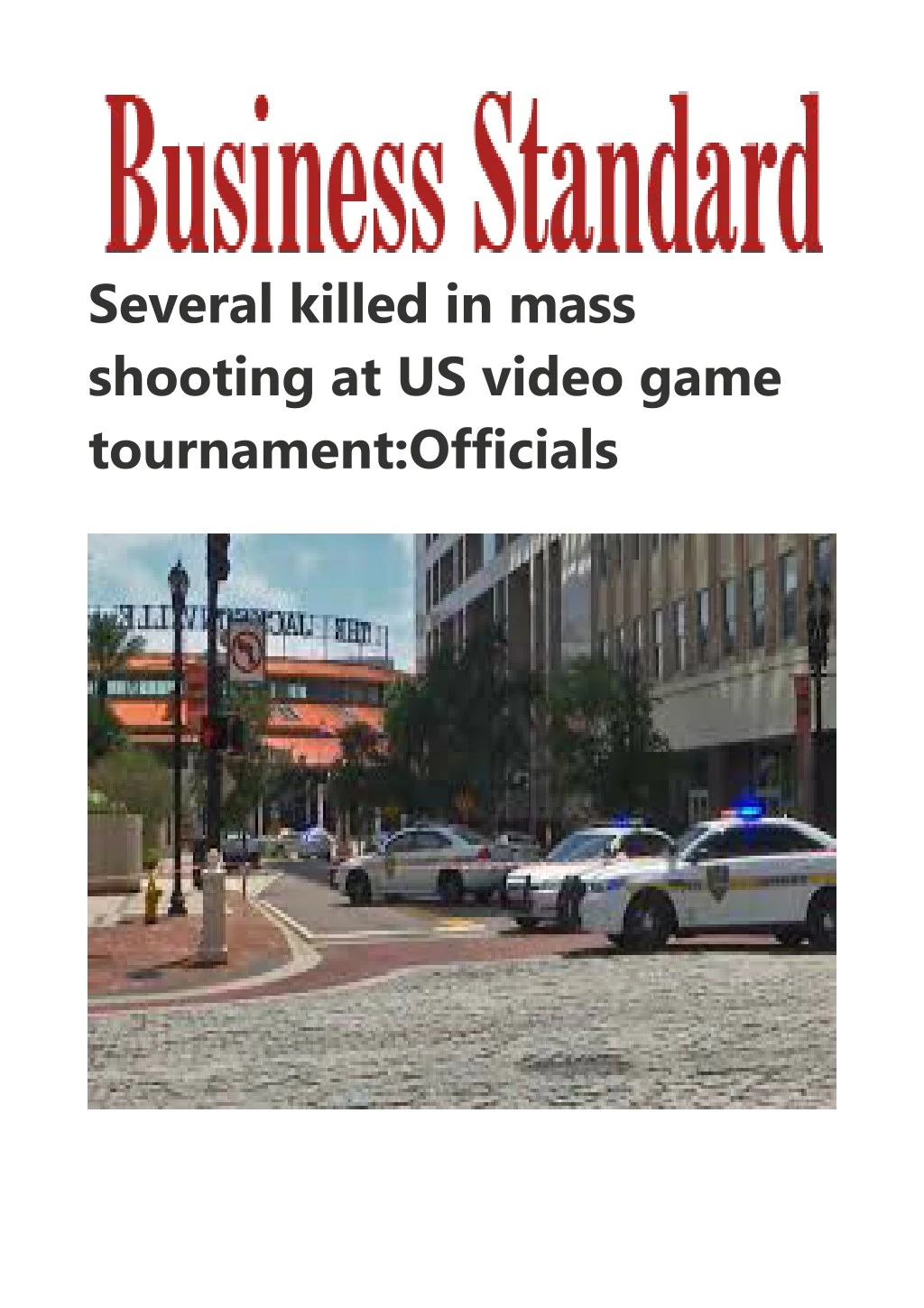 several killed in mass shooting at us video game
