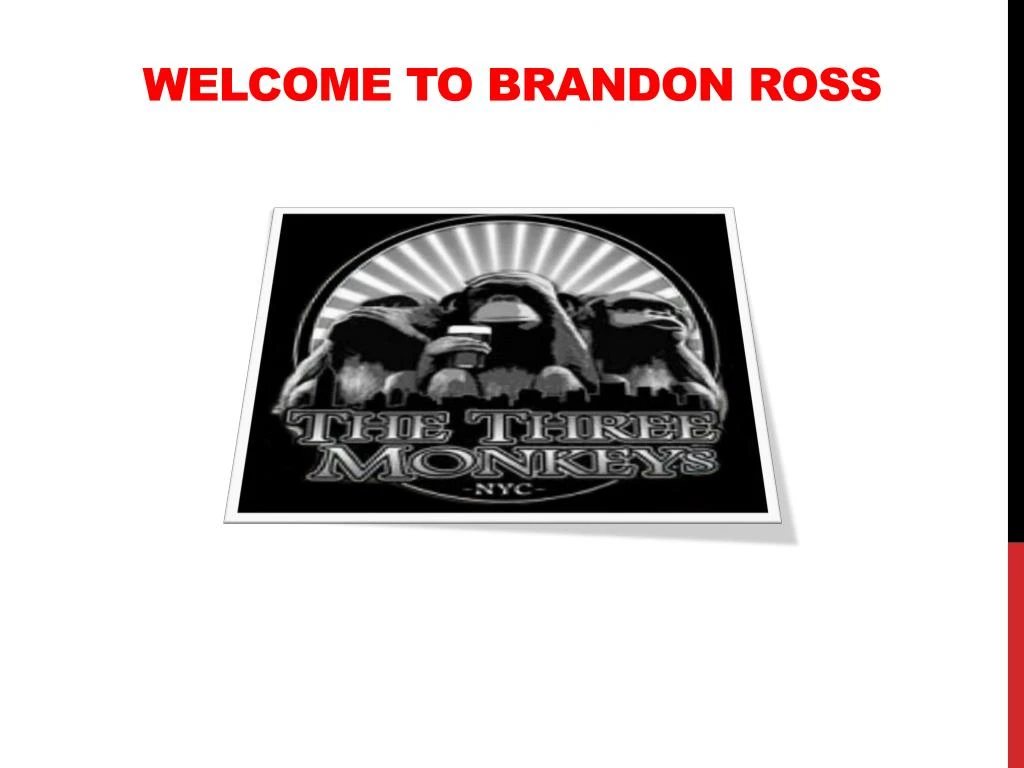 welcome to brandon ross