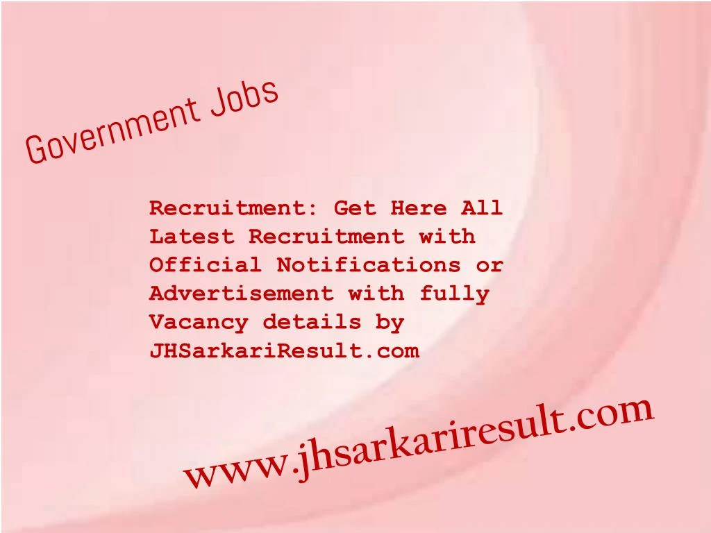 government jobs