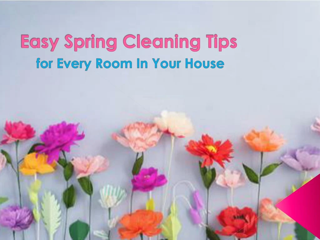 easy spring cleaning tips