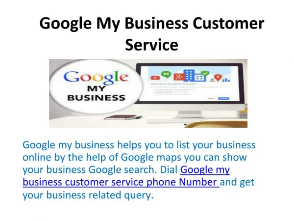 Google My Business Customer Service | Support Helpline by Phone Number