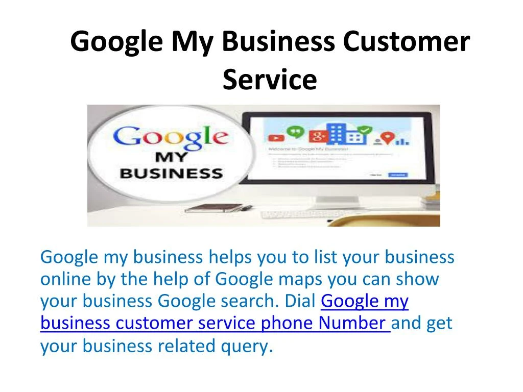 google my business customer service