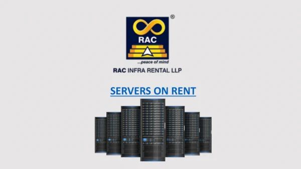 Servers on rent