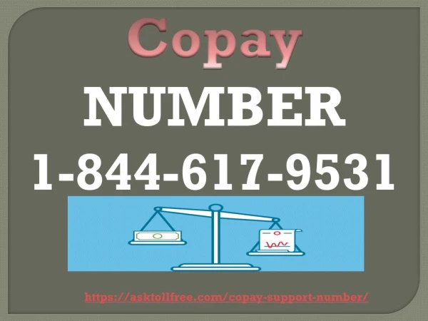 Copay customer support number 1-844-617-9531