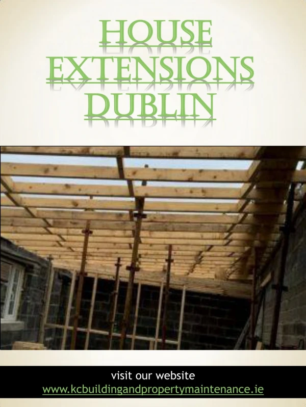 house extensions Dublin