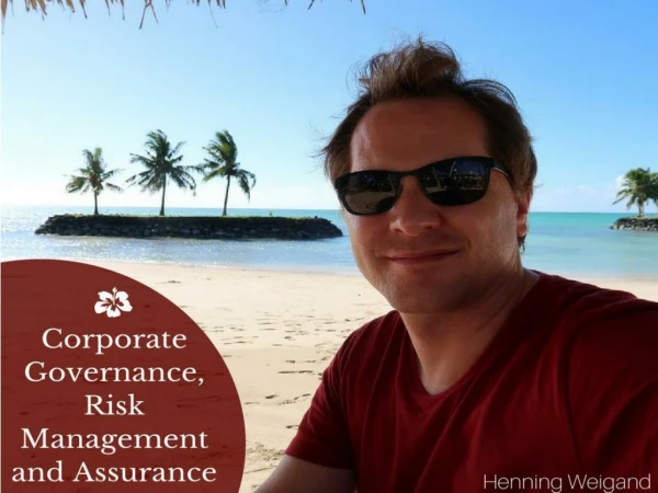 Henning Weigand-Corporate Governance, Risk Management and Assurance