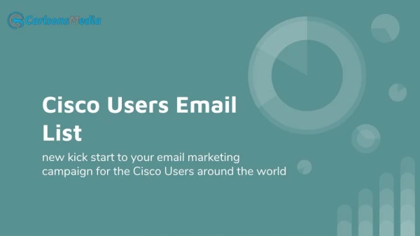 Cisco Users Email List