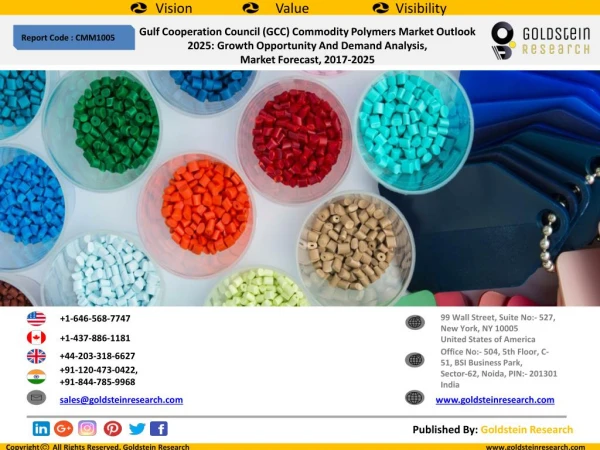 Gulf Cooperation Council (GCC) Commodity Polymers Market Outlook 2025: Growth Opportunity And Demand Analysis, Market