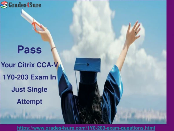 Citrix CCA-V 1Y0-203 Exam Dumps