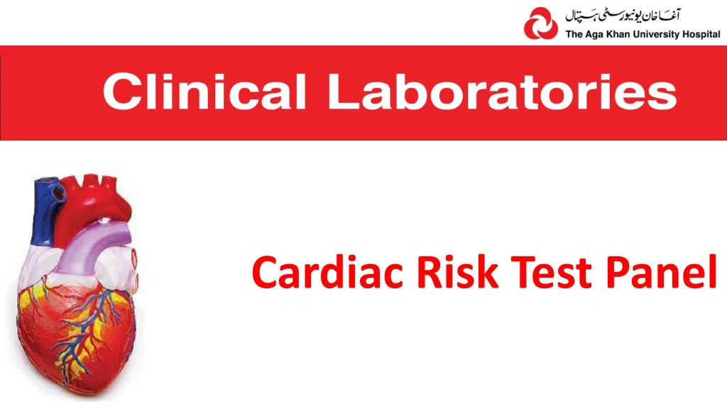 cardiac risk test panel