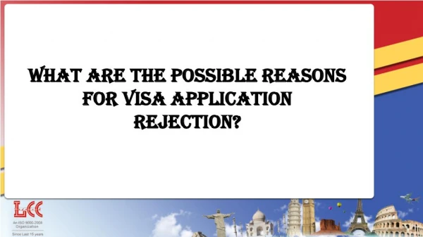 Why Visa Application for Canada get Rejected?