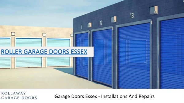 Roller Garage Doors Essex